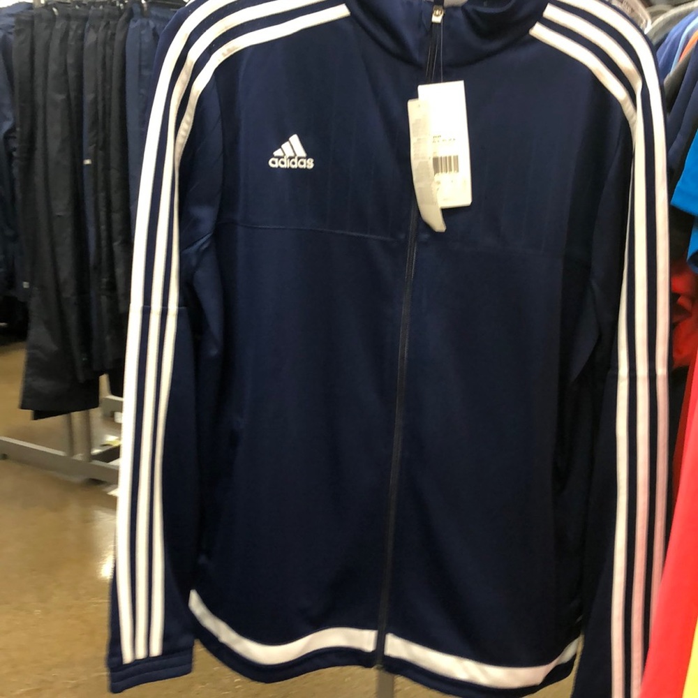 New Adidas Women’s Tiro 15 athletic jacket